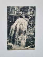 Vykort Sächs Schweiz Rathen, Amselfall