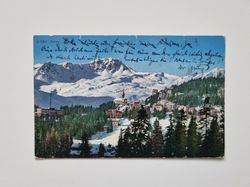 Vykort Schweiz. Arosa 1933