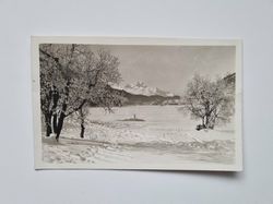 Vykort Schweiz. Sankt Moritz 1929