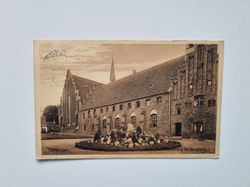 Vykort Helsingör, Danmark. S:t Maria kyrka 1916