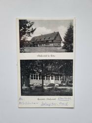 Vykort Schäferstuhl bei Gitter. Gaststätte Schäferstuhl
