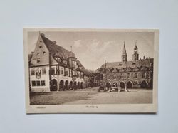 Vykort Tyskland. Goslar Marktplatz