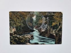 Vykort Fairy Glen. Betws-y-Coed, Wales