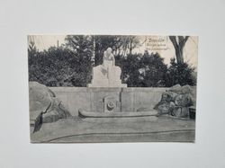 Vykort Tyskland. Dresden Bürgerwiese Märchenbrunnen