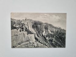 Vykort Italien. Volterra. Le balze