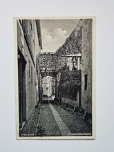 Vykort Tyskland. Stralsund. Buchmacherstrasse 1938
