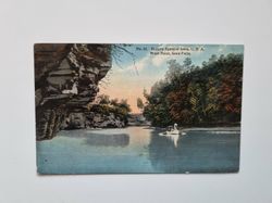 Vykort Beauty Spots of Iowa, U. S. A. West Point, lowa Falls, 1915