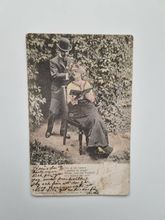 Vykort förälskat par 1903