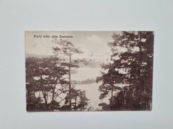 Vykort Parti från sjön Sommen 1915