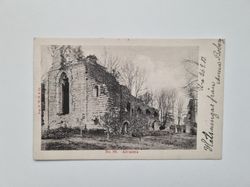 Vykort Alvastra 1903. Vadstena klosterkyrka