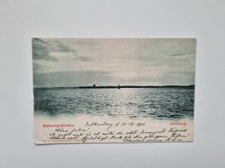 Vykort Göteborg. Elfsborgsfjorden 1901