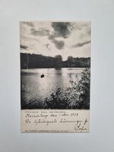 Vykort Stockholm- Haga, Brunnsviken 1902