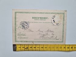 Vykort Magnus Stenbocks staty 1901