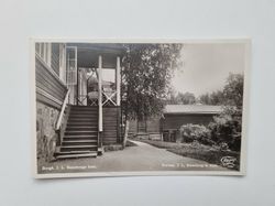 Vykort Borgå. J. L. Runebergs hem.
