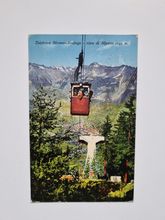 Vykort Teleferica Merano-Avelengo vista di Merano