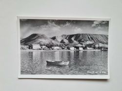 Vykort Kibbutz Ein gev. Sea of Galilee. Israel