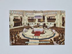 Vykort Interior of Shrine at Royal Oak Michigan