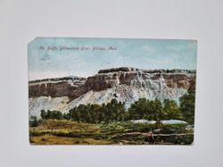 Vykort The Bluffs, Yellowstone River, Billings, Montana
