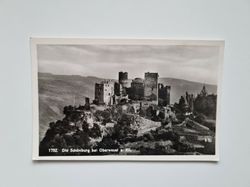 Vykort Die Schönburg bei Oberwesel a. Rh.