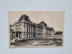 Vykort Royal Palace of Brussels