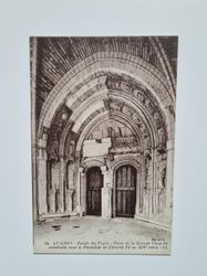 Vykort Frankrike. AVIGNOV-Palais des Papes