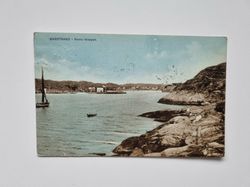 Vykort MARSTRAND Norra Inloppet 1913