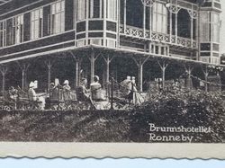 Vykort Brunnshotellet Ronneby.