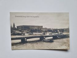 Vykort STOCKHOLM, Kungl. Slottet från Skeppsholmen
