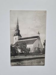 Vykort Lindesberg. Kyrka