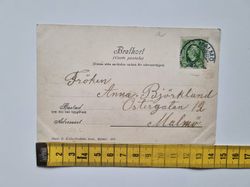 Vykort Bodacke 1901. Sundsvall