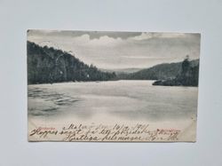 Vykort Bodacke 1901. Sundsvall