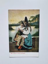 Vykort Den första undervisningen 1904