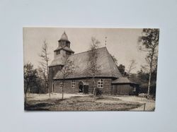 Vykort SKANSEN. Seglora kyrka. Västergötland