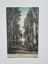 Vykort Porla Brunn. Filosofgången