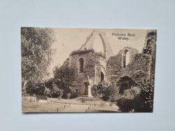 Vykort Polhems Byst. Wisby 1913
