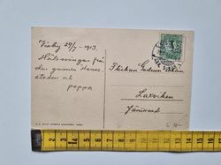 Vykort Polhems Byst. Wisby 1913