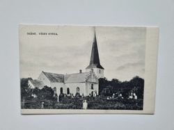 Vykort Skåne. Väsby kyrka