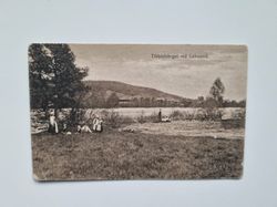 Vykort Tibblebärget vid Leksand 1917