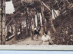 Vykort Spanien. BARCELONA. - Tibidabo Laderas