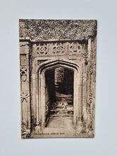 Vykort LUDLOW Castle Doorway of Keep England