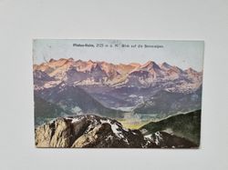 Vykort Schweiz. Pilatus-Kulm 1909