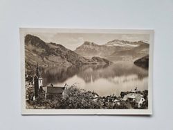 Vykort Schweiz. Weggis