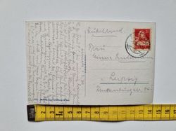 Vykort Schweiz. Partie an der visp 1930