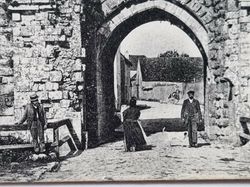 Vykort Frankrike. PROVINS La Porte Saint-Jean - LL