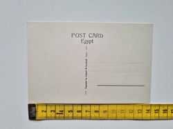 Vykort Pyramiderna i Giza, Kairo, Egypten