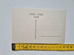 Vykort Pyramiderna i Giza under en översvämning, Kairo, Egypten