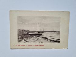 Vykort Old Boat Harbour Wallaroo looking Seawards