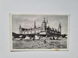 Vykort Danmark. Kronborg Slot 1939