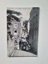Vykort Church Street St.Georges Grenada B.W.I