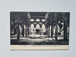 Vykort Spanien. Córdoba Arcada interior de la Capilla de Villaviciosa.